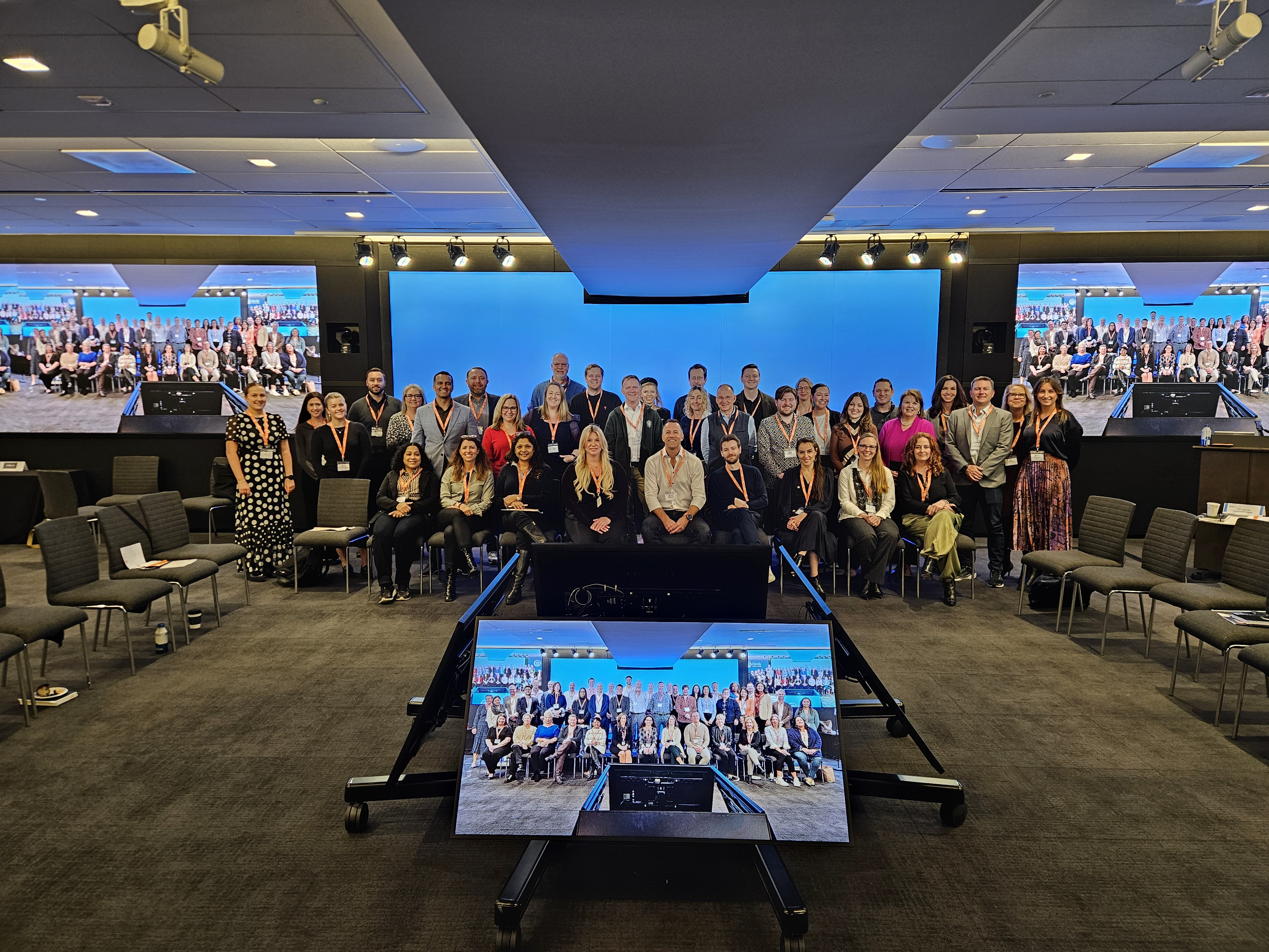 The group at LF NYC in 2025