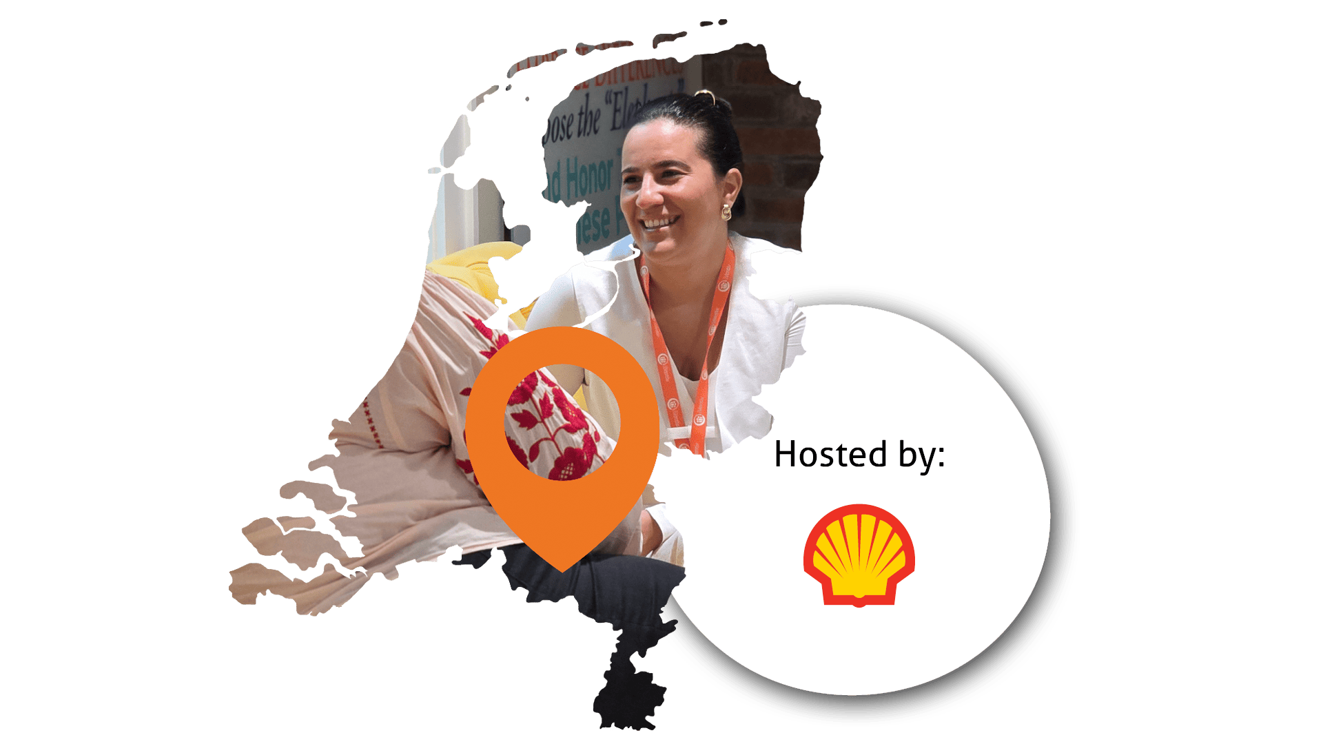 An image of delegates in conversation