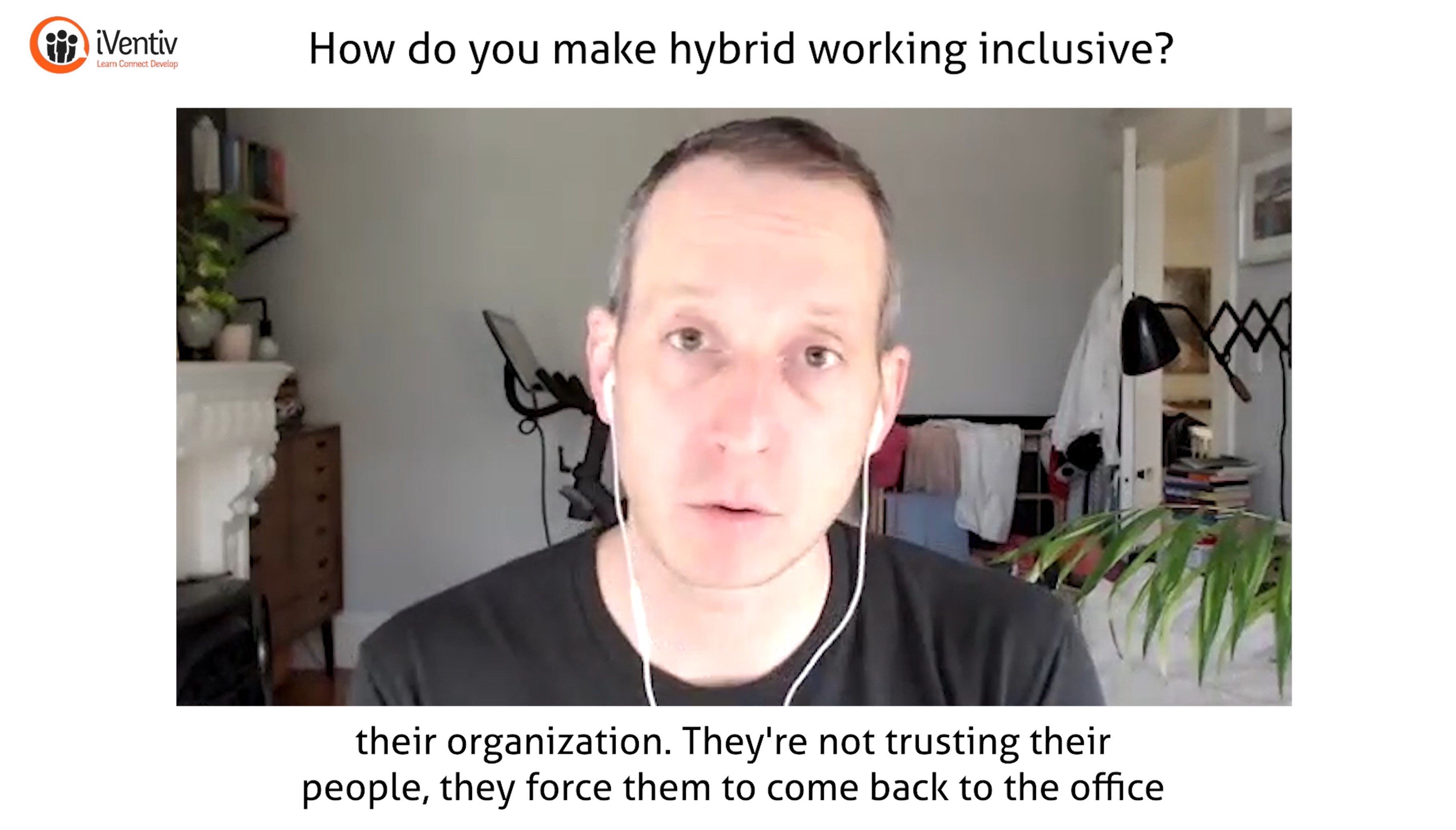 Uli Heitzlhofer, Lyft, explains that organisations need to trust their employees to work well in a hybrid model