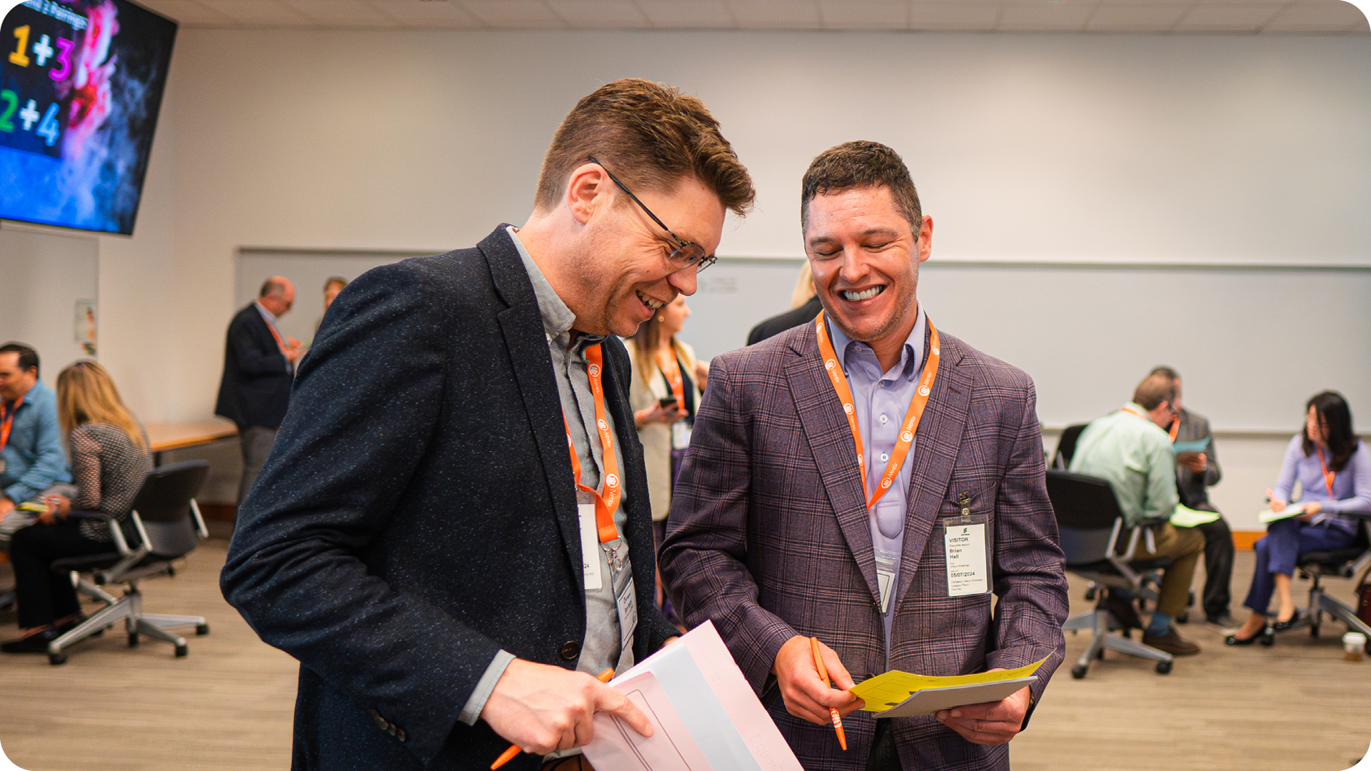 Delegates at an iVentiv event